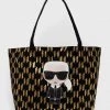 Τσάντες Shopper και Tote Τσάντα Karl Lagerfeld χρυσαφί -Karl Lagerfeld Εκπτώσεις unnamed file