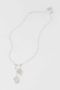 Κολιέ Ασημένιο κολιέ Karl Lagerfeld χρυσαφί