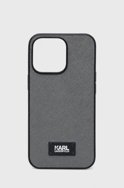 Θήκες για γυναίκες Θήκη κινητού Karl Lagerfeld Iphone 13 Pro / 13 6,1" ασημί