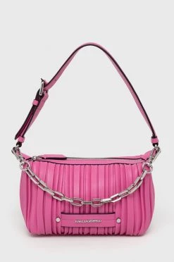 Τσάντες χιαστί Τσάντα Karl Lagerfeld ροζ