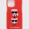 Θήκες για γυναίκες Θήκη κινητού Karl Lagerfeld κόκκινο