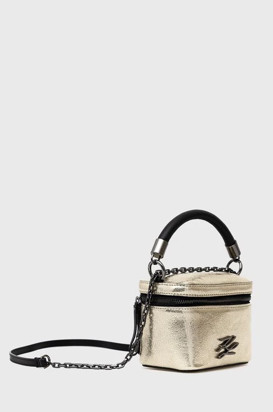 Τσάντες χιαστί Δερμάτινη τσάντα Karl Lagerfeld χρυσαφί 5 Τσάντες χιαστί Δερμάτινη τσάντα Karl Lagerfeld χρυσαφί - Image 3