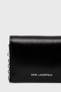 Πορτοφόλια Δερμάτινο πορτοφόλι Karl Lagerfeld μαύρο -Karl Lagerfeld Εκπτώσεις unnamed file 1095