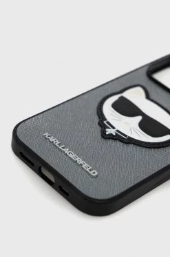Θήκες για γυναίκες Θήκη κινητού Karl Lagerfeld Iphone 14 Pro 6,1" ασημί -Karl Lagerfeld Εκπτώσεις unnamed file 1106