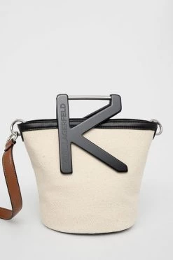 Τσάντες χιαστί Τσάντα Karl Lagerfeld μπεζ