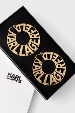 Σκουλαρίκια Karl Lagerfeld χρυσαφί -Karl Lagerfeld Εκπτώσεις unnamed file 1193