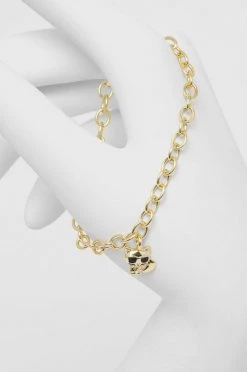 Βραχιόλια Karl Lagerfeld - Βραχιόλι χρυσαφί -Karl Lagerfeld Εκπτώσεις unnamed file 1206