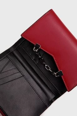 Πορτοφόλια Karl Lagerfeld - Δερμάτινο πορτοφόλι κόκκινο -Karl Lagerfeld Εκπτώσεις unnamed file 1240