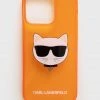 Θήκες για γυναίκες Θήκη κινητού Karl Lagerfeld IPhone 13 Pro πορτοκαλί