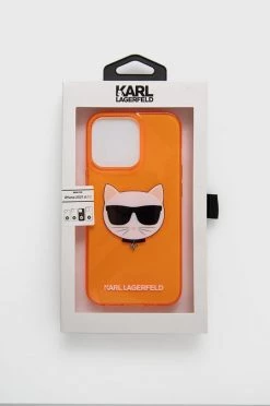 Θήκες για γυναίκες Θήκη κινητού Karl Lagerfeld IPhone 13 Pro πορτοκαλί -Karl Lagerfeld Εκπτώσεις unnamed file 1248