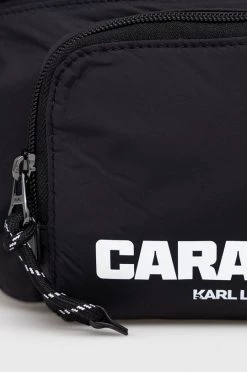 Τσαντάκια μέσης Τσάντα φάκελος Karl Lagerfeld Karl Lagerfeld X Cara Delevingne μαύρο -Karl Lagerfeld Εκπτώσεις unnamed file 137