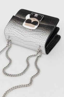 Τσάντες χιαστί Δερμάτινη τσάντα Karl Lagerfeld μαύρο -Karl Lagerfeld Εκπτώσεις unnamed file 143