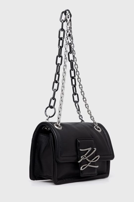 Τσάντες χιαστί Δερμάτινη τσάντα Karl Lagerfeld μαύρο 4 Τσάντες χιαστί Δερμάτινη τσάντα Karl Lagerfeld μαύρο - Image 2