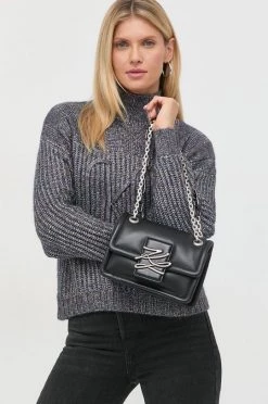 Τσάντες χιαστί Δερμάτινη τσάντα Karl Lagerfeld μαύρο 13 Τσάντες χιαστί Δερμάτινη τσάντα Karl Lagerfeld μαύρο -Karl Lagerfeld Εκπτώσεις unnamed file 189