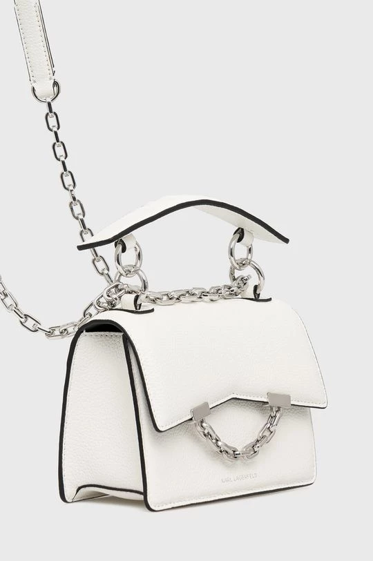 Τσάντες χιαστί Δερμάτινη τσάντα Karl Lagerfeld άσπρο 4 Τσάντες χιαστί Δερμάτινη τσάντα Karl Lagerfeld άσπρο - Image 2