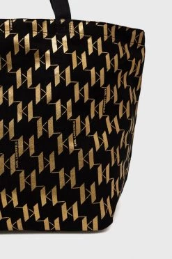 Τσάντες Shopper και Tote Τσάντα Karl Lagerfeld χρυσαφί -Karl Lagerfeld Εκπτώσεις unnamed file 2