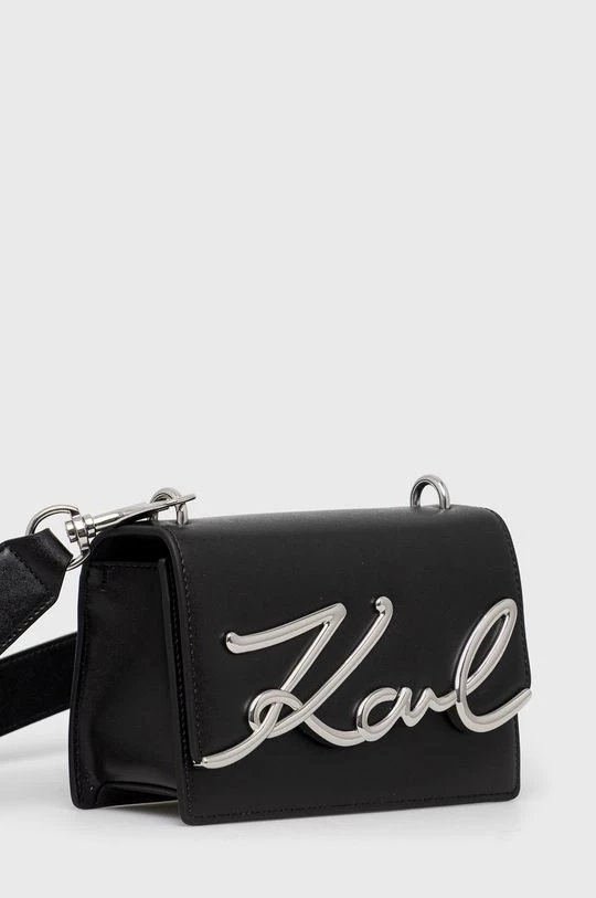 Τσάντες χιαστί Δερμάτινη τσάντα Karl Lagerfeld μαύρο 4 Τσάντες χιαστί Δερμάτινη τσάντα Karl Lagerfeld μαύρο - Image 2