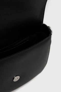 Τσάντες χιαστί Δερμάτινη τσάντα Karl Lagerfeld μαύρο -Karl Lagerfeld Εκπτώσεις unnamed file 227