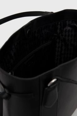 Τσάντες Shopper και Tote Δερμάτινη τσάντα Karl Lagerfeld μαύρο -Karl Lagerfeld Εκπτώσεις unnamed file 237