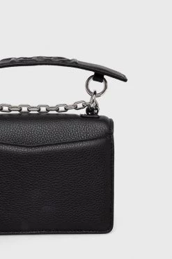 Τσάντες χιαστί Δερμάτινη τσάντα Karl Lagerfeld μαύρο -Karl Lagerfeld Εκπτώσεις unnamed file 247