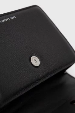 Τσάντες χιαστί Δερμάτινη τσάντα Karl Lagerfeld μαύρο -Karl Lagerfeld Εκπτώσεις unnamed file 249