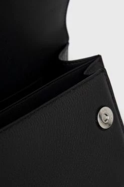 Τσάντες χιαστί Δερμάτινη τσάντα Karl Lagerfeld μαύρο -Karl Lagerfeld Εκπτώσεις unnamed file 254