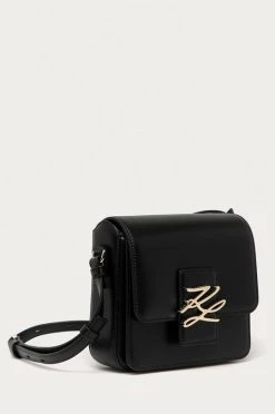 Τσάντες χιαστί Karl Lagerfeld - Δερμάτινη τσάντα κίτρινο -Karl Lagerfeld Εκπτώσεις unnamed file 271