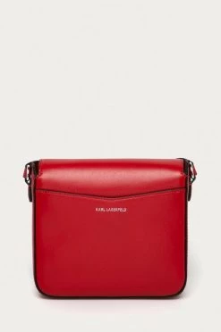 Τσάντες χιαστί Karl Lagerfeld - Δερμάτινη τσάντα κίτρινο -Karl Lagerfeld Εκπτώσεις unnamed file 276