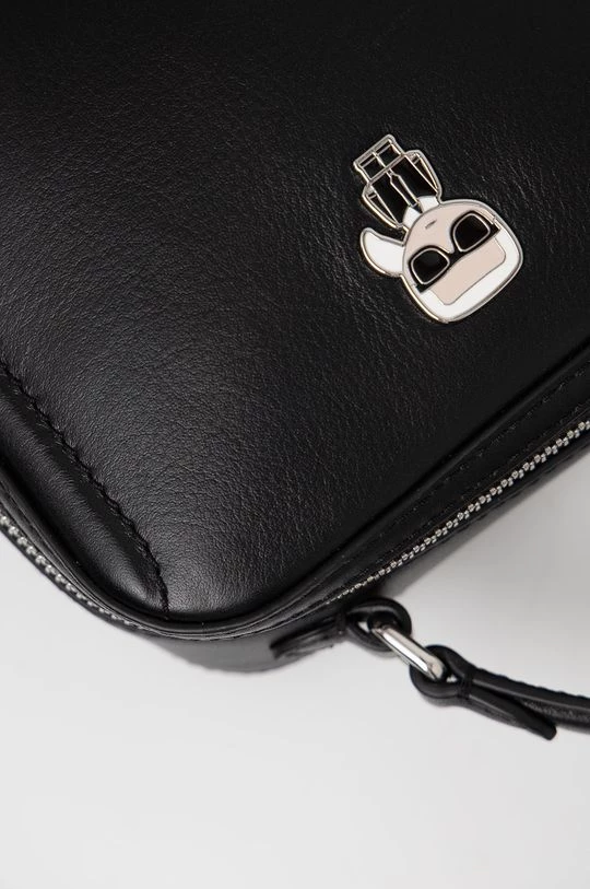 Τσάντες χιαστί Δερμάτινη τσάντα Karl Lagerfeld μαύρο 4 Τσάντες χιαστί Δερμάτινη τσάντα Karl Lagerfeld μαύρο - Image 2