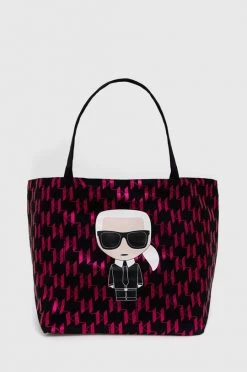 Τσάντες Shopper και Tote Τσάντα Karl Lagerfeld ροζ