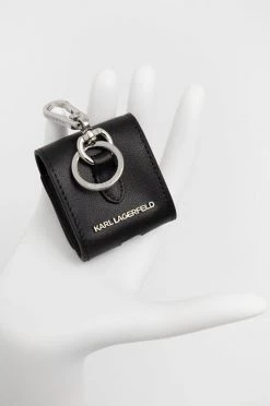 Τσάντες χιαστί Δερμάτινο κάλυμμα αεροποδιών Karl Lagerfeld μαύρο -Karl Lagerfeld Εκπτώσεις unnamed file 326