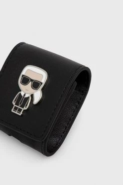 Τσάντες χιαστί Δερμάτινο κάλυμμα αεροποδιών Karl Lagerfeld μαύρο -Karl Lagerfeld Εκπτώσεις unnamed file 328