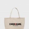 Τσάντες Shopper και Tote Τσάντα Karl Lagerfeld Karl Lagerfeld X Cara Delevingne μπεζ -Karl Lagerfeld Εκπτώσεις unnamed file 383