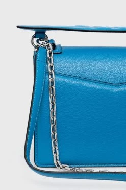 Τσάντες χιαστί Δερμάτινη τσάντα Karl Lagerfeld μπλε -Karl Lagerfeld Εκπτώσεις unnamed file 408