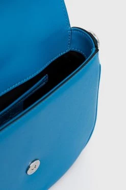 Τσάντες χιαστί Δερμάτινη τσάντα Karl Lagerfeld μπλε -Karl Lagerfeld Εκπτώσεις unnamed file 414