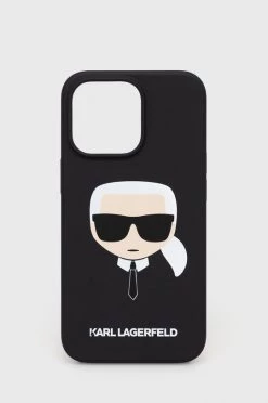 Θήκες για γυναίκες Θήκη κινητού Karl Lagerfeld Iphone 13 Pro / 13 6,1'' μαύρο