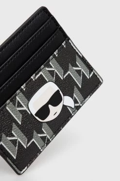 Πορτοφόλια Θήκη για κάρτες Karl Lagerfeld μαύρο -Karl Lagerfeld Εκπτώσεις unnamed file 466