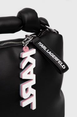 Τσάντες Shopper και Tote Δερμάτινη τσάντα Karl Lagerfeld μαύρο -Karl Lagerfeld Εκπτώσεις unnamed file 476