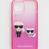 Θήκες για γυναίκες Θήκη κινητού Karl Lagerfeld Iphone 13 6,1'' ροζ -Karl Lagerfeld Εκπτώσεις unnamed file 478