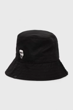 Καπέλα Καπέλο Karl Lagerfeld μαύρο