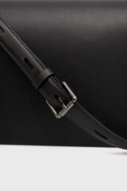 Τσάντες χιαστί Δερμάτινη τσάντα Karl Lagerfeld μαύρο -Karl Lagerfeld Εκπτώσεις unnamed file 521