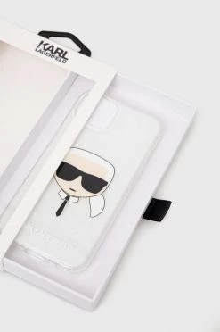 Θήκες για γυναίκες Θήκη κινητού Karl Lagerfeld ασημί -Karl Lagerfeld Εκπτώσεις unnamed file 531