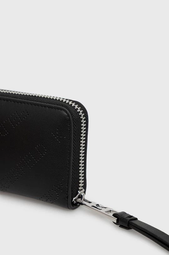 Πορτοφόλια Δερμάτινο πορτοφόλι Karl Lagerfeld χρώμα: μαύρο 4 Πορτοφόλια Δερμάτινο πορτοφόλι Karl Lagerfeld χρώμα: μαύρο - Image 2
