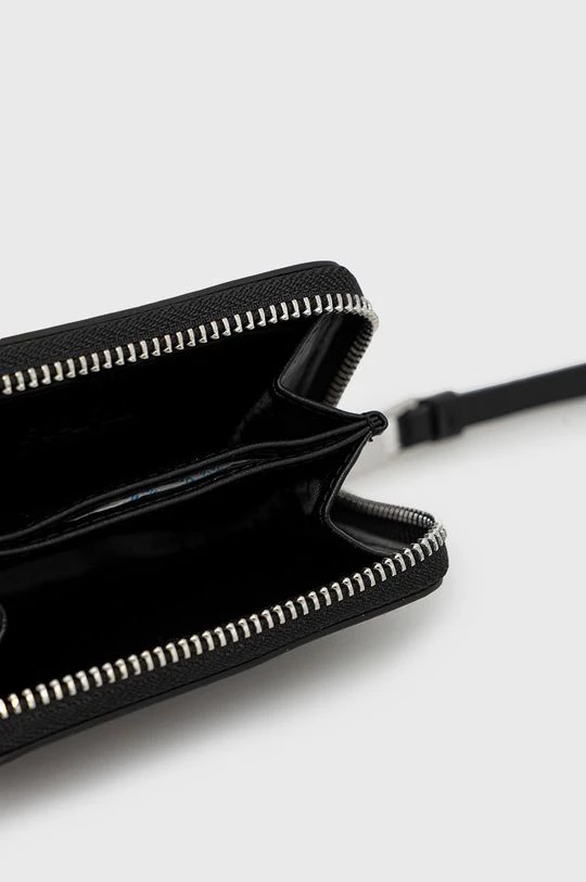 Πορτοφόλια Δερμάτινο πορτοφόλι Karl Lagerfeld χρώμα: μαύρο 5 Πορτοφόλια Δερμάτινο πορτοφόλι Karl Lagerfeld χρώμα: μαύρο - Image 3