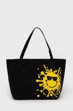 Τσάντες Shopper και Tote Τσάντα δυο όψεων Karl Lagerfeld μαύρο