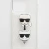 Θήκες για γυναίκες Θήκη κινητού Karl Lagerfeld IPhone 13 Pro ασημί -Karl Lagerfeld Εκπτώσεις unnamed file 573