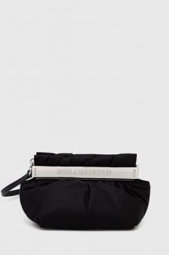 Τσάντες χειρός Τσάντα συμπλέκτη Karl Lagerfeld μαύρο