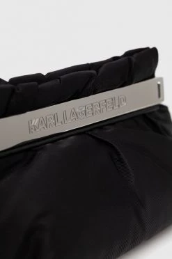 Τσάντες χειρός Τσάντα συμπλέκτη Karl Lagerfeld μαύρο -Karl Lagerfeld Εκπτώσεις unnamed file 627