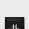 Πορτοφόλια Δερμάτινη θήκη για κάρτες Karl Lagerfeld μαύρο -Karl Lagerfeld Εκπτώσεις unnamed file 638