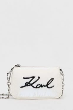 Τσάντες χιαστί Τσάντα Karl Lagerfeld άσπρο